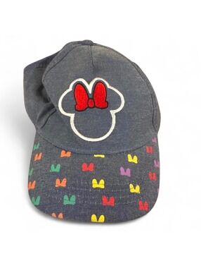 Vintage Youth/Young Adult Size Disney Minnie Mouse Gray Hat